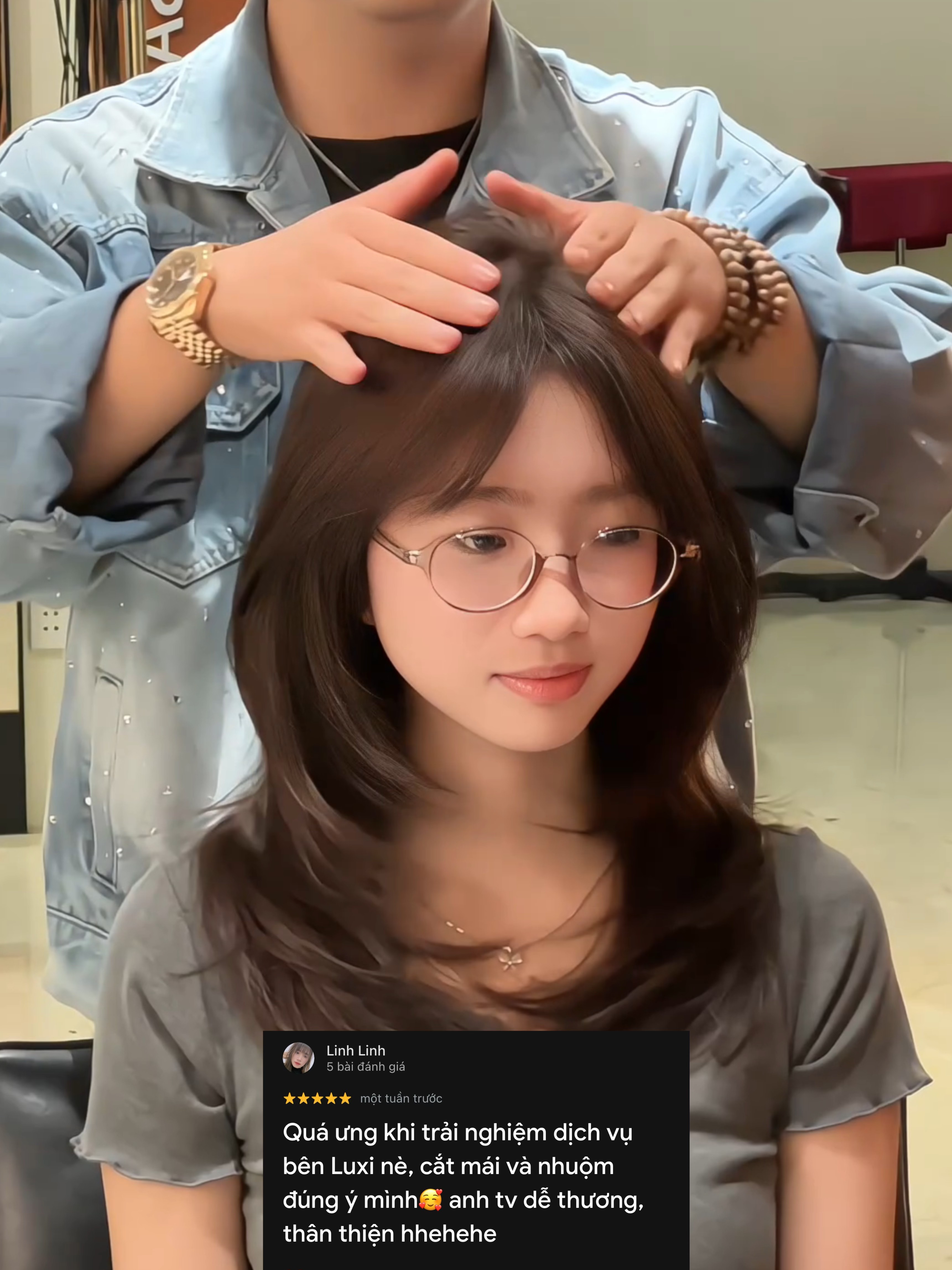 Đánh giá khách hàng LUXI Hair Salon 2