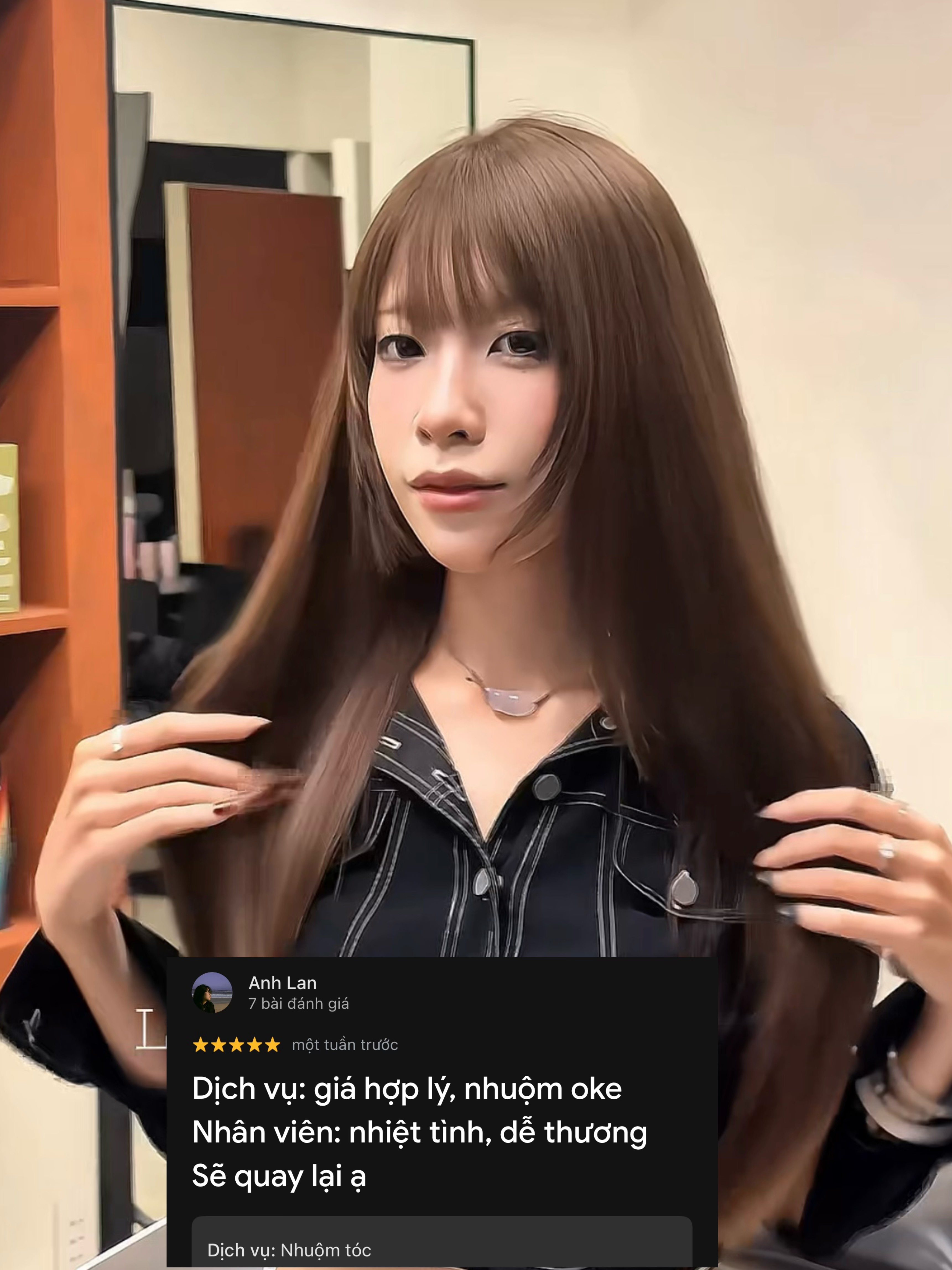 Đánh giá khách hàng LUXI Hair Salon 5