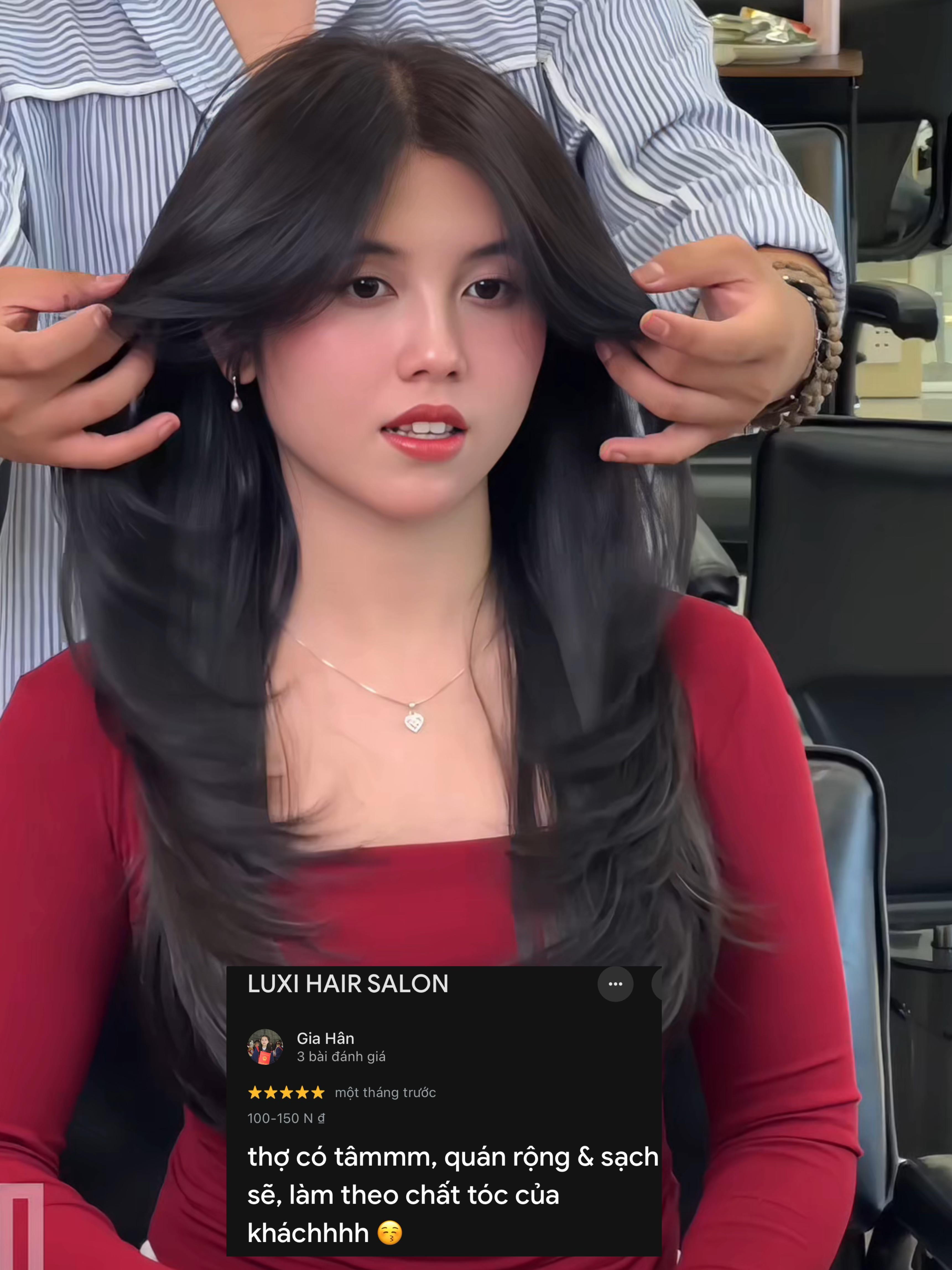 Đánh giá khách hàng LUXI Hair Salon 8