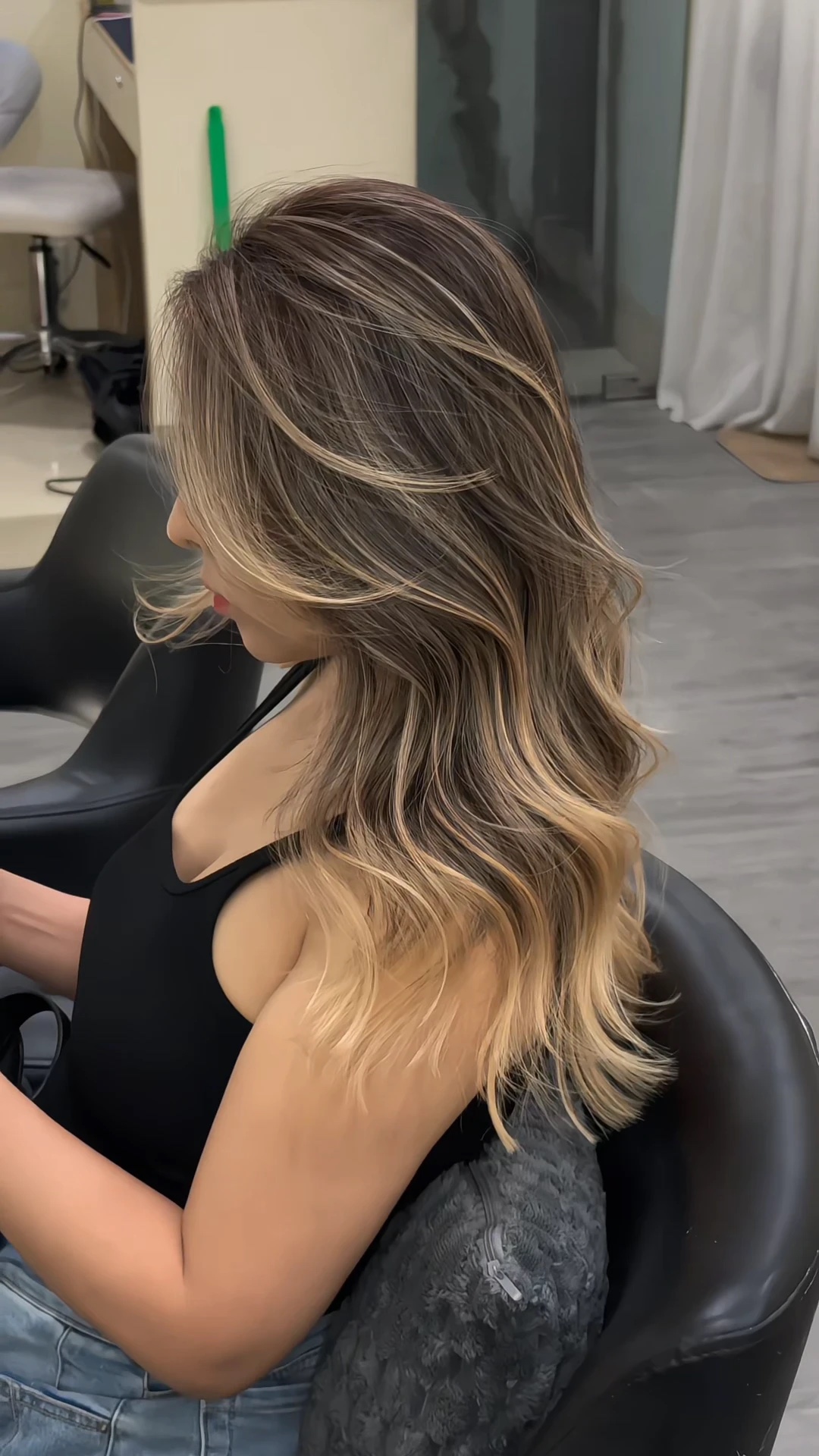 Kết quả balayage và highlight tại LUXI 3