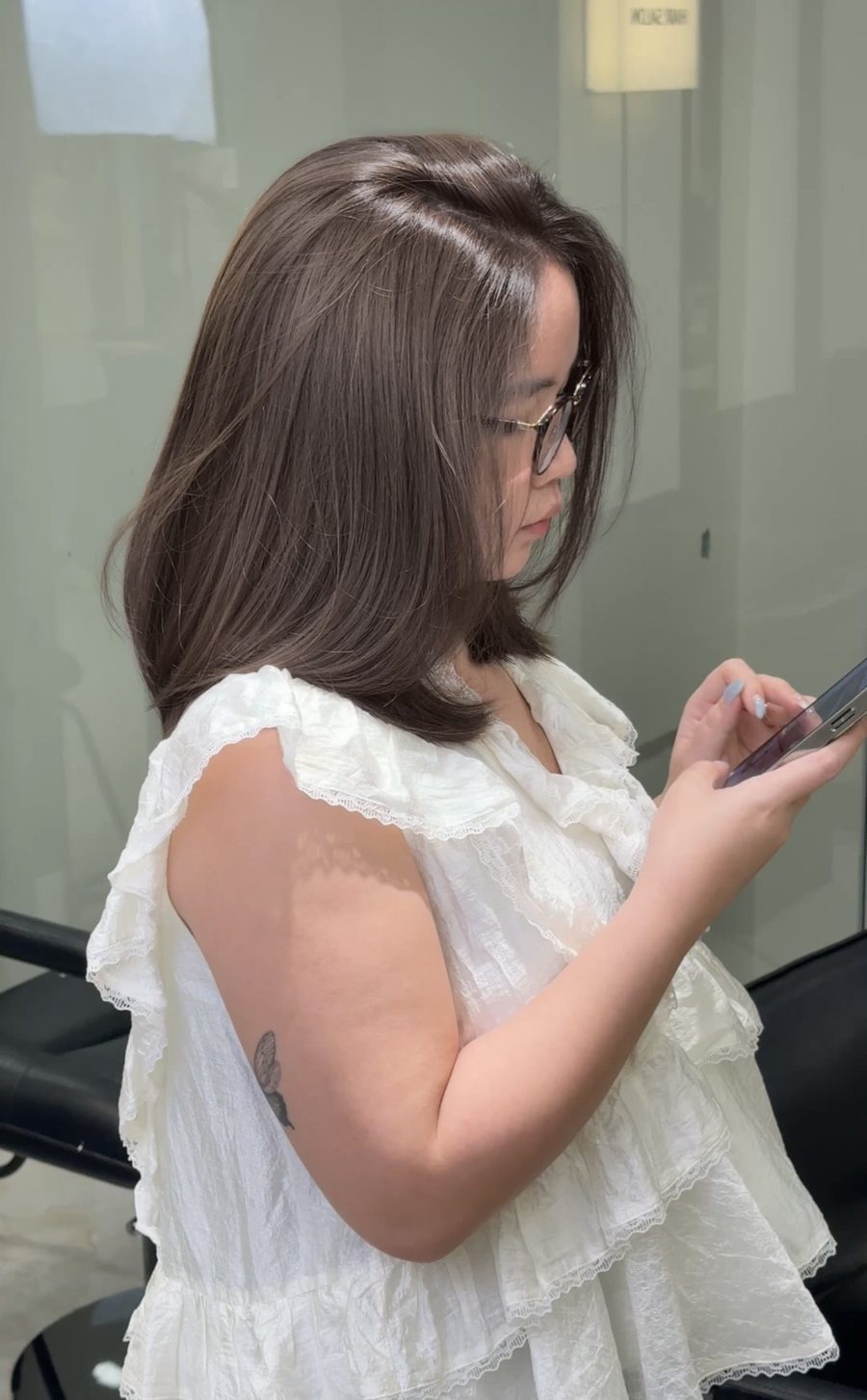 Natural brown tại LUXI Hair Salon